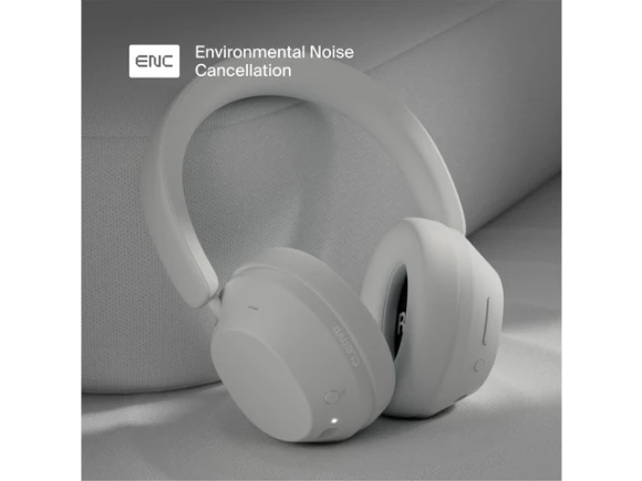 Wireless Over-Ear Headphones, Ivory — Wireless Earbuds, Generic Logic, Inc.