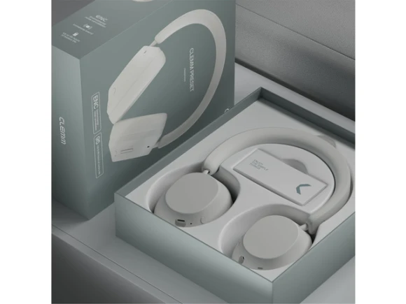 Wireless Over-Ear Headphones, Ivory — Wireless Earbuds, Generic Logic, Inc.