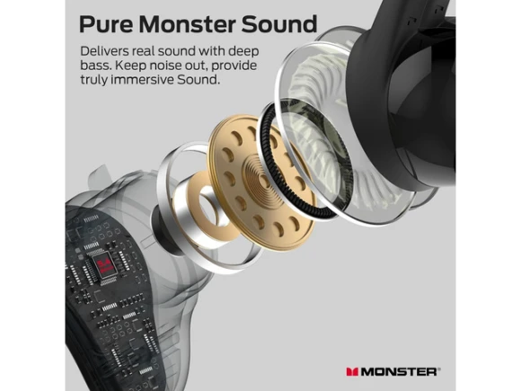 Black Wireless Earbuds — Wireless Earbuds, Generic Logic, Inc.