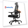 Thumbnail Ergonomic Office Chair with Auto-Following Backrest and Adjustable Headrest — Desk Chairs, NEWTRAL