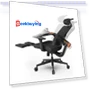 Ergonomic Chair with Footrest and Detachable Workstation — Office, NEWTRAL