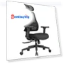 Thumbnail Ergonomic Office Chair with Auto-Following Backrest and Adjustable Headrest — Desk Chairs, NEWTRAL