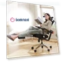 Thumbnail Ergonomic Chair with Footrest, Auto-Following Backrest Headrest, Adaptive Lower Back Support - Black — Desk Chairs, NEWTRAL