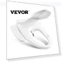 Electric Smart Heated Bidet Toilet Seat with Side Arm Control — Bathroom Essentials, VEVOR