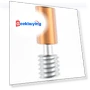 Copper+ Titanium Alloy Heatbreak Throat — 3D Printer Extruders, Creality