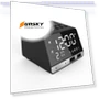 LED Bluetooth Speaker Alarm Clock with Music Display and Radio — Alarm