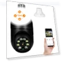 Wireless 1080p Light Bulb Camera Wi-Fi IR Night Vision — Outdoor Security Cameras