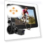360° Rotatable Bike Rear View with 1080p HD Display — Rearview Cameras for Cars
