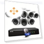 3K Lite Wired Surveillance DVR with AI Detection, 8CH, 1TB HDD, 8x1080p CCTV Cameras — Monolights, Annke