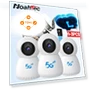 Home Security Camera, 4K HD Wireless Network Camera with Dual-band Signal — Smart Home Security, Noahtec
