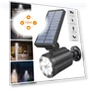 Solar-powered Motion Sensor Wall Mount Security Camera Lights — Motion Sensors