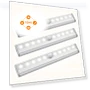 Wireless Sensor LED Cabinet Light - 3 Piece Set — Under-Cabinet Lights