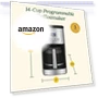 Thumbnail 14-Cup Programmable Coffee Maker with Glass Carafe — Coffee & Espresso Combos, Cuisinart