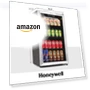 Thumbnail 115 Can Beverage Refrigerator and Cooler with Glass Door — Mini Fridges, Honeywell