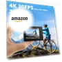 Thumbnail 4K30fps WiFi Action Camera with Waterproof Case and Accessories — Adventure & Sports Cameras, AKASO