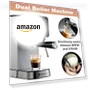 Thumbnail 20Bar Espresso Machine with Dual Boiler & Milk Frother — Coffee & Espresso Combos, Tesslux