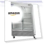 Thumbnail Two Door Glass Reach-In Refrigerator, 49 cu. ft, Stainless Steel — Mini Fridges, Arctic Air