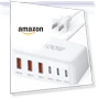 Thumbnail 100W GaN 6 Port USB C Fast Charger Station — Power Hubs, BREEKET