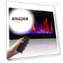 Thumbnail 36" Electric Fireplace Insert with Remote Control, 12 Flame Colors, Slim Black Design — Electric Heating Solutions, RealSmart
