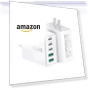 Thumbnail 50W 5-Port USB C Wall Charger Brick with Fast Charging — Charging Solutions, Qwinjwin