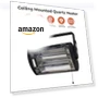 Thumbnail Ceiling Mounted Space Heater with Halogen Light, 1500W, Adjustable Tilt — Heater Spare Components, Comfort Zone