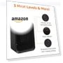 Thumbnail Ceramic Space Heater with 3 Heat Settings, Temperature Control — Portable Heating Solutions, Amazon Basics
