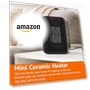 Thumbnail Ceramic Space Heater with 3 Heat Settings, Temperature Control — Portable Heating Solutions, Amazon Basics