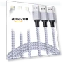 Thumbnail MFi Certified Lightning Cable 3PACK 6FT Nylon Braided USB Charging Cable — Lightning, TAKAGI