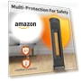 Thumbnail 70° Oscillating Tower Electric Heater with Remote — Portable Heating Solutions, QOWETU