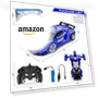 Thumbnail 360° Rotating RC Deformation Robot Car Toy with LED Light — Interactive Figures & Robots, KKONES