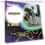 Thumbnail Adjustable Height Folding Scooter with Large Wheels and Anti-Shock Suspension — Push Scooters, SKIDEE