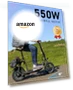 Thumbnail Electric Scooter with Seat, 550W Motor, 18.6MPH Top Speed, 20 Miles Range — Electric Vehicles, URBANMAX