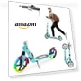 Thumbnail Foldable Kick Scooter with Double Braking System for Teens and Adults — Push Scooters