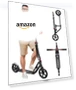 Thumbnail Folding Adjustable Adult Scooter with Big Wheels — Push Scooters, LEEYV