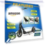 Thumbnail Adjustable T-Bar Handlebar Kick Scooter for Adults and Kids — Push Scooters, SereneLife