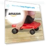 Thumbnail Green Indoor Scooter Board with Handles for Kids — Balance Bikes, hand2mind