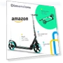 Thumbnail Adjustable Kick Scooter with Large Wheels for Kids, Teens & Adults — Push Scooters, Lascoota