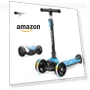 Thumbnail 3 Wheel Kick Scooter for Kids with LED Light Wheels and Adjustable Height — Push Scooters, besrey