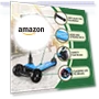 Thumbnail 3 Wheel Kick Scooter for Kids with LED Light Wheels and Adjustable Height — Push Scooters, besrey