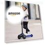 Thumbnail Kids Scooter with Light Up Wheels, Adjustable Handlebar for Ages 3-12 — Push Scooters, TONBUX