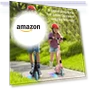 Thumbnail Electric Scooter for Kids with Adjustable Speed and Height, Flash Wheel & Deck Lights — Balance Bikes, LINGTENG