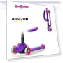 Thumbnail Folding Kick Scooter for Kids with Light-Up Wheels and Adjustable Handlebar — Push Scooters, Gotrax