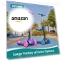 Thumbnail Folding Kick Scooter for Kids with Light-Up Wheels and Adjustable Handlebar — Push Scooters, Gotrax