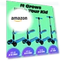 Thumbnail SKIDEE SP2 Kids Scooter – Foldable, LED Wheels, Seat — Push Scooters, SKIDEE
