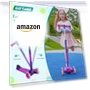 Thumbnail Kids Kick Scooter with LED Lighted Wheels and Adjustable Handlebars — Push Scooters, Gotrax