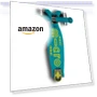 Thumbnail Maxi Deluxe Foldable LED Scooter for Kids with Light-Up Wheels — Push Scooters, Micro