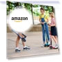 Thumbnail Maxi Deluxe Foldable LED Scooter for Kids with Light-Up Wheels — Push Scooters, Micro