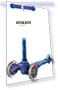 Thumbnail Mini Deluxe Three Wheeled Scooter for Kids — Balance Bikes, Micro