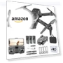 Thumbnail Mini Drone with Camera, 1080P FPV, 3 Batteries, Remote Control — Drones, FLYVISTA