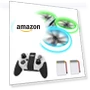 Thumbnail RC Drone with Altitude Hold and Headless Mode for Kids — Interactive Figures & Robots, HASAKEE